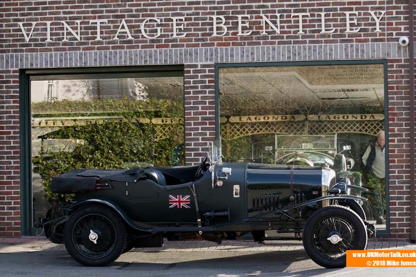 William Medcalf Vintage Bentley Drive Out January 2018