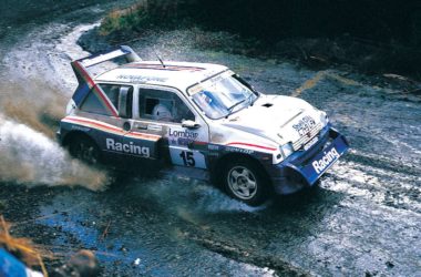 Jimmy McRae and Ian Grinrod (MG Metro 6R4) on the 1986 RAC Rally