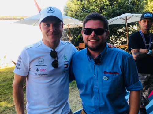 Mike gets to know Valtteri Bottas